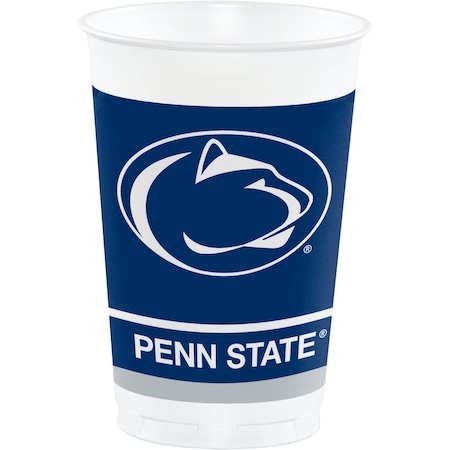 Ncaa 20 oz Penn State University Plastic Cups PK96, 96PK 374729